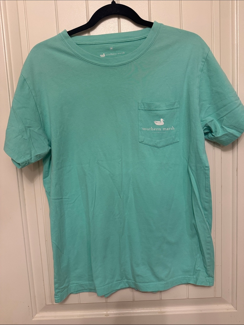 Southern Marsh Men’s Short-Sleeve Pocket Tee in Mint